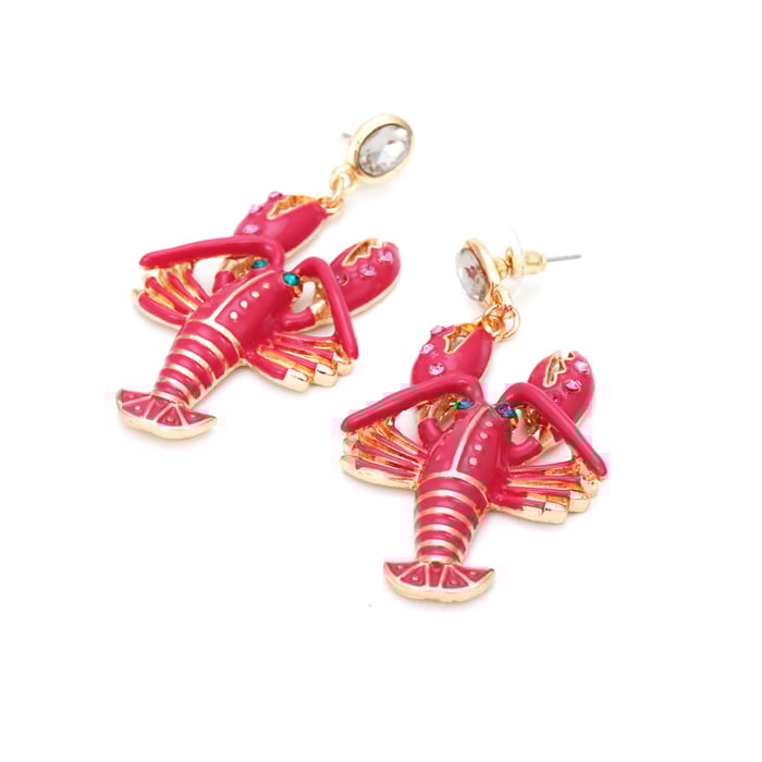 Lobster Alloy Drop Earrings h5Picture4