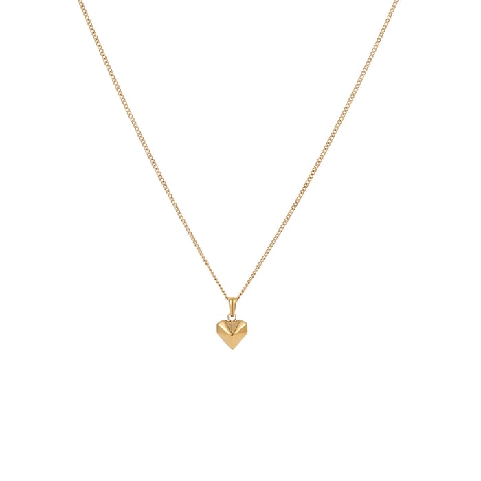 Simple Series Daily Heart Stainless Steel  Women's Pendant Necklaces h5Picture5