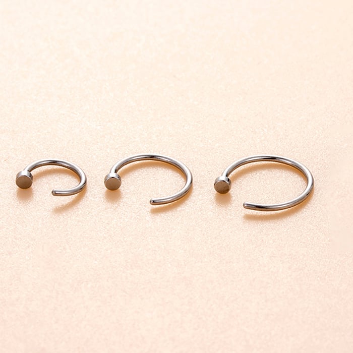 1 Piece Stainless Steel Women's Nose Stud h5Picture5