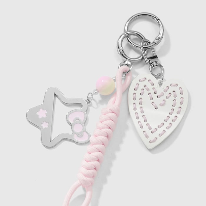 Cute Heart Bag Charms h5Picture4