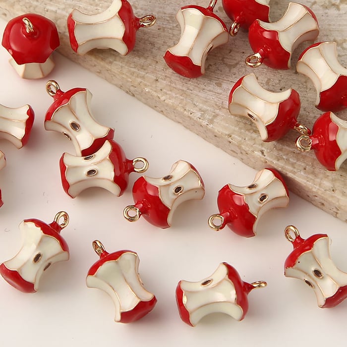 1 Piece Cute Fruit Alloy DIY Jewelry Bead h5Picture4