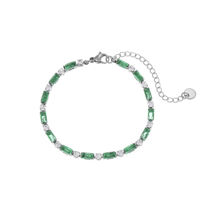 Simple Series Daily Geometric Stainless Steel Women's Chain Bracelets h5Picture5