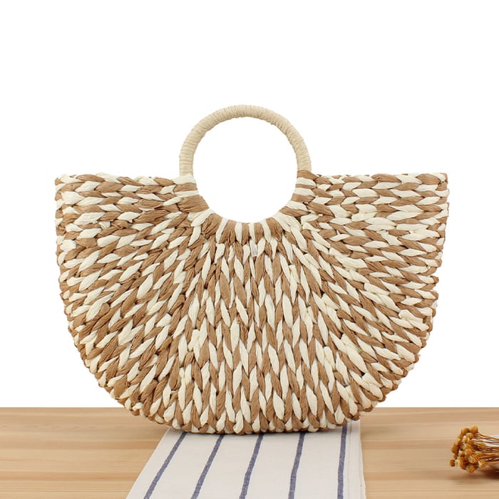 Patchwork Paper Tote Bags 