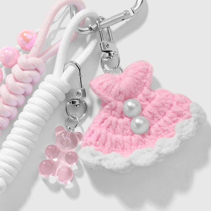 Sweet Woven Dress Bag Charms h5Picture6