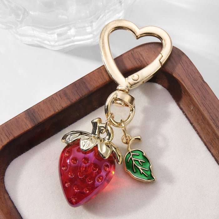 Sweet Strawberry Bag Charms h5Picture4