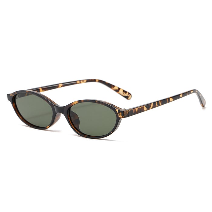 1 Paar Simple Series Tägliche einfarbige PC-Sonnenbrille für Damen h5Bild4