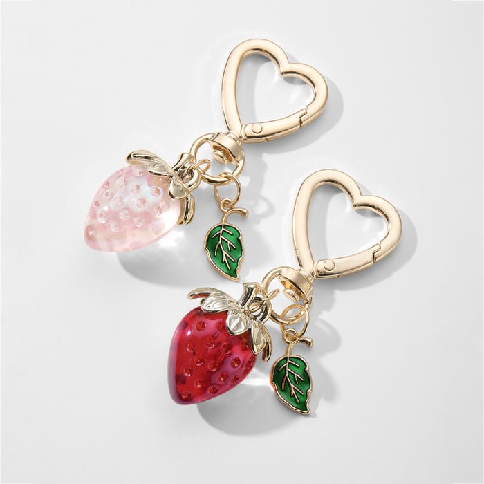Sweet Strawberry Bag Charms h5Picture3