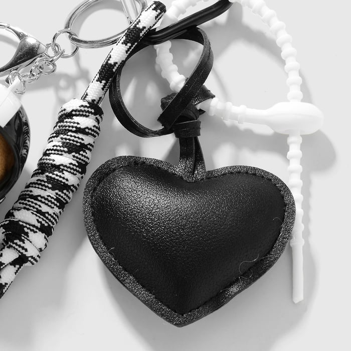 Cute Heart Bag Charms h5Picture6