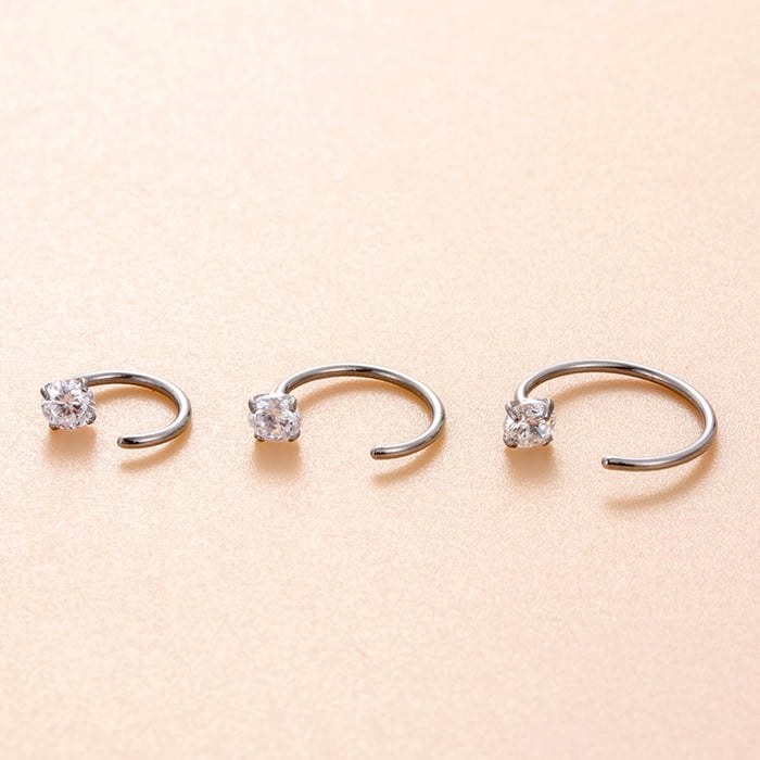 1 Piece Stainless Steel Women's Nose Stud h5Picture3
