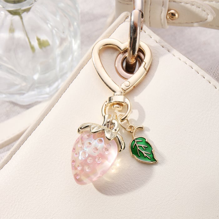 Sweet Strawberry Bag Charms Picture6