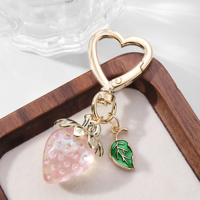 Sweet Strawberry Bag Charms Picture5