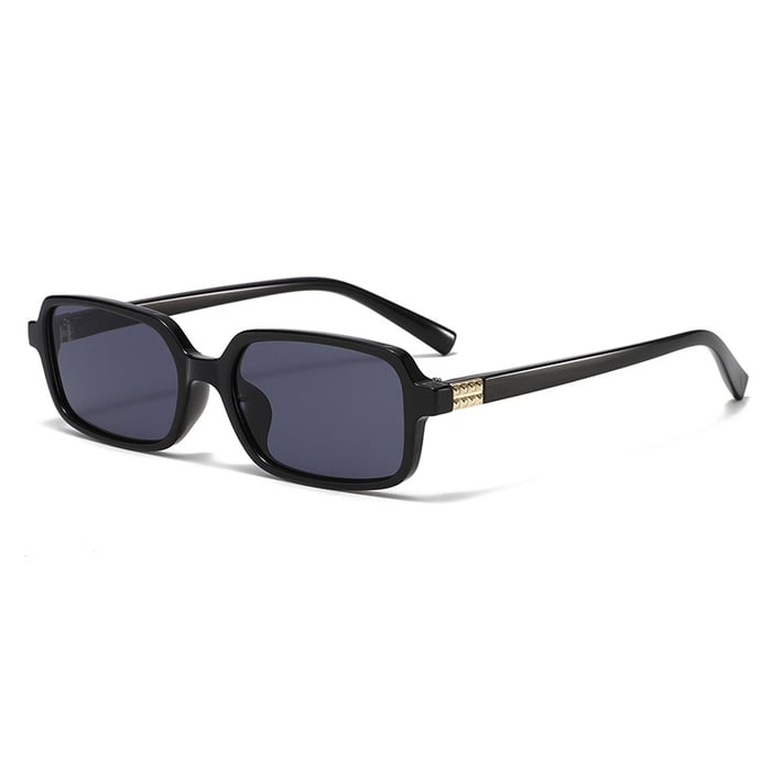 1 Paar Simple Series Casual Solid Color PC Damen-Sonnenbrille h5Bild5