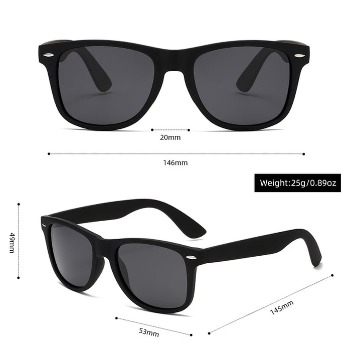 1 Paar Simple Series Casual Mixed Color PC Damen-Sonnenbrille Bild7