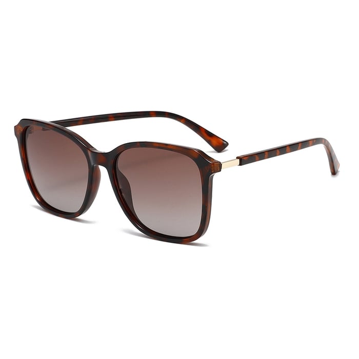 1 Paar Simple Series Elegante Damen-Sonnenbrille mit Leopardenmuster h5Bild3