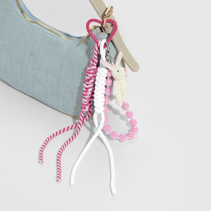 Cute Plush Animal Alloy Bag Charms h5Picture4