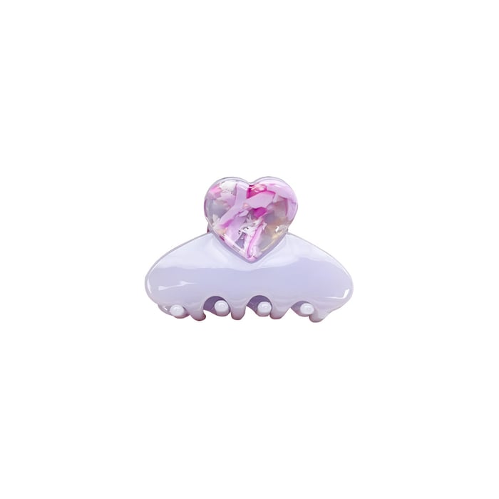 1 Piece Simple Series Heart Acetate Women's Hair Claws h5Picture2