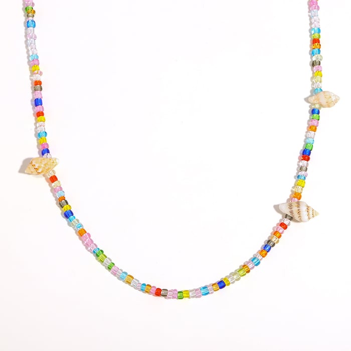 Jelly Colored Beach Vacation Series Acrylic Women's Necklaces