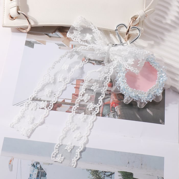 Süße Taschenanhänger mit Schleife und Knoten Bild4