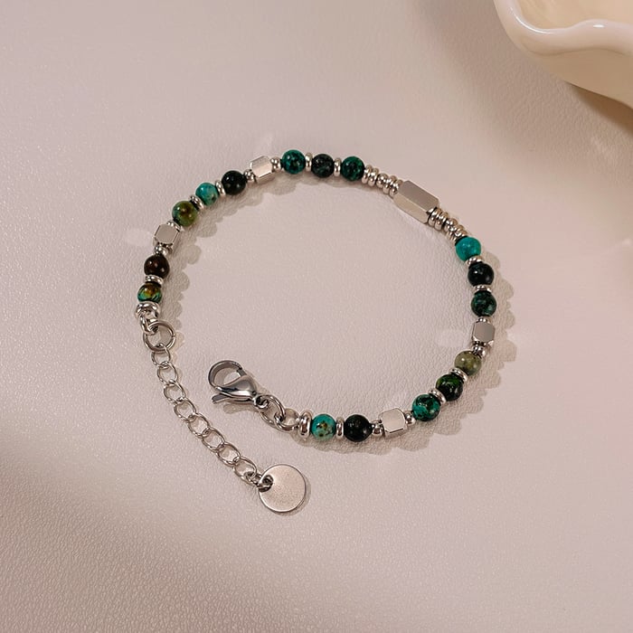 1 Stück Modern Series Beads Edelstahl Herrenarmbänder Bild6