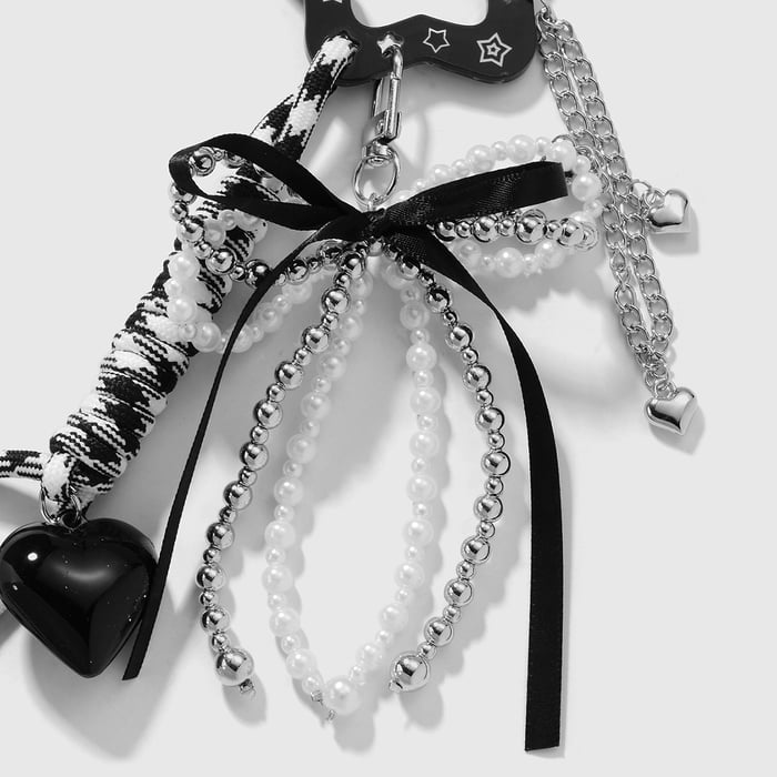 1 Piece Sweet Bow Knot Bag Charms h5Picture5
