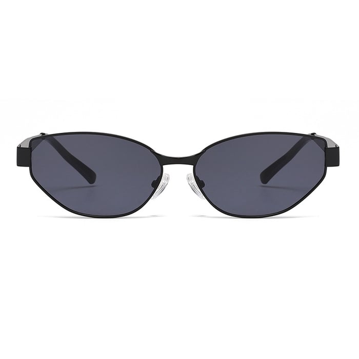 1 Pair Simple Series Casual Solid Color Metal Women's Sunglasses Picture2