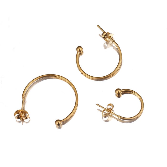 1 Piece Simple Series DIY Solid Color Stainless Steel Jewelry Charms h5Picture2