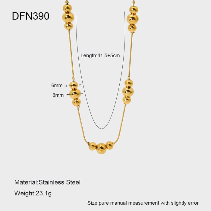 Simple and Versatile Stainless Steel Women's Necklace