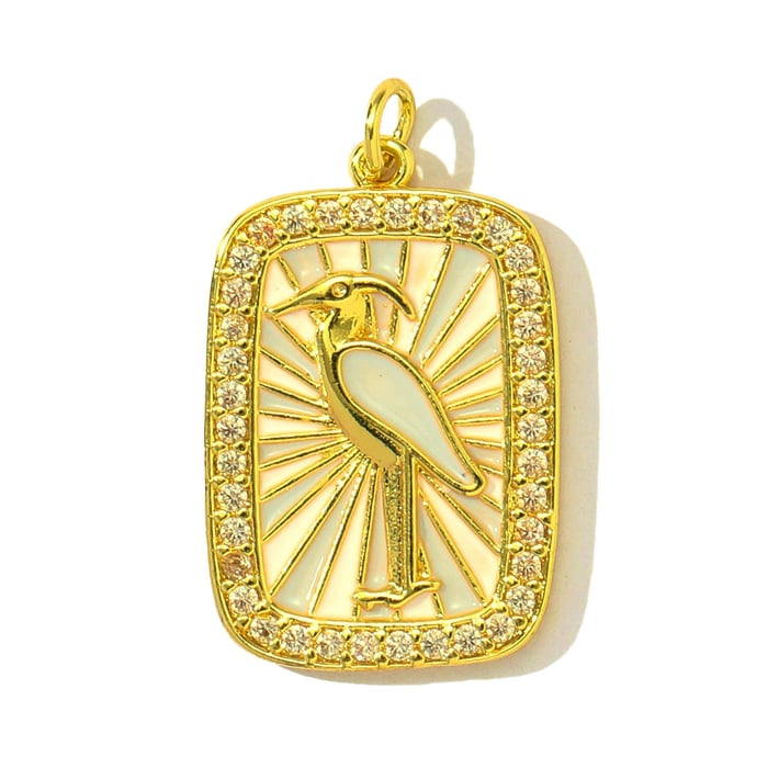 1 Piece DIY Animal Stainless Steel Gold Color Women's Pendants