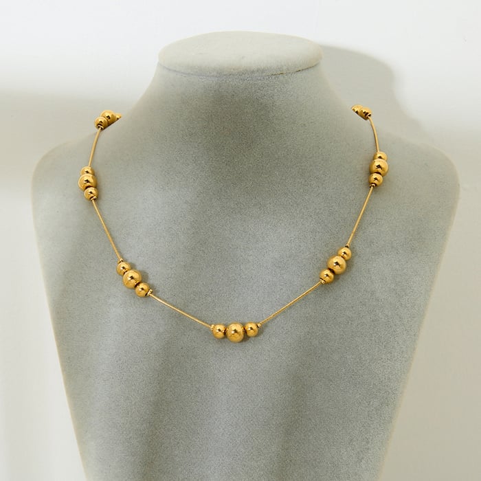 Simple and Versatile Stainless Steel Women's Necklace h5Picture3