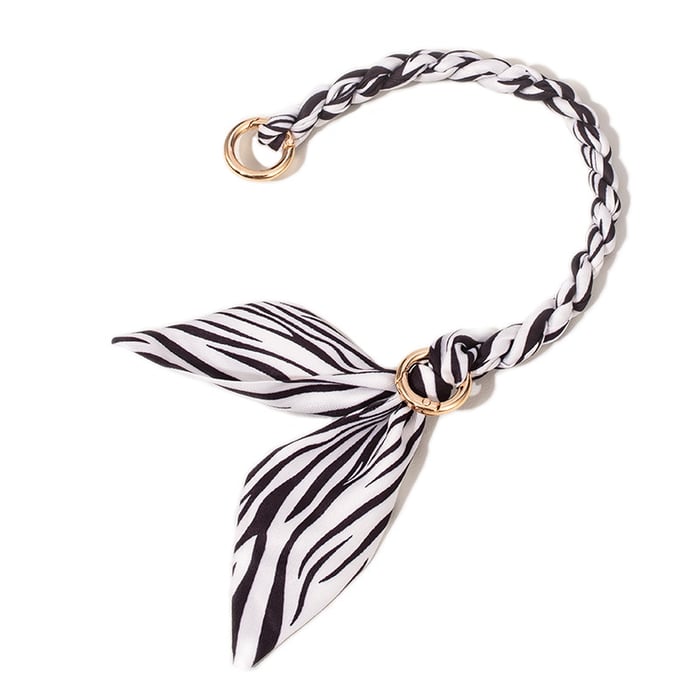 1 Piece Stylish Series Sennit Scarves Gold Color Aluminum Phone Strap h5Picture4
