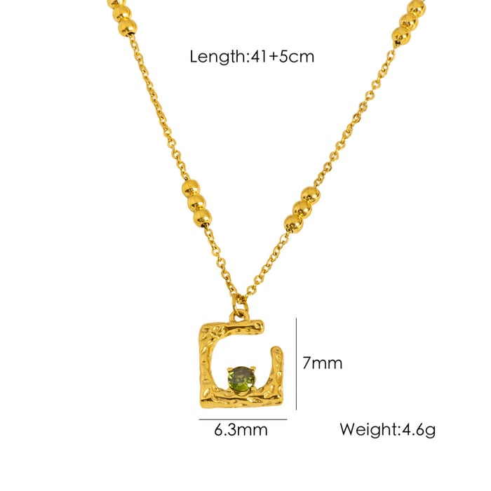 Vintage and Elegant Stainless Steel Pendant Necklace for Women
