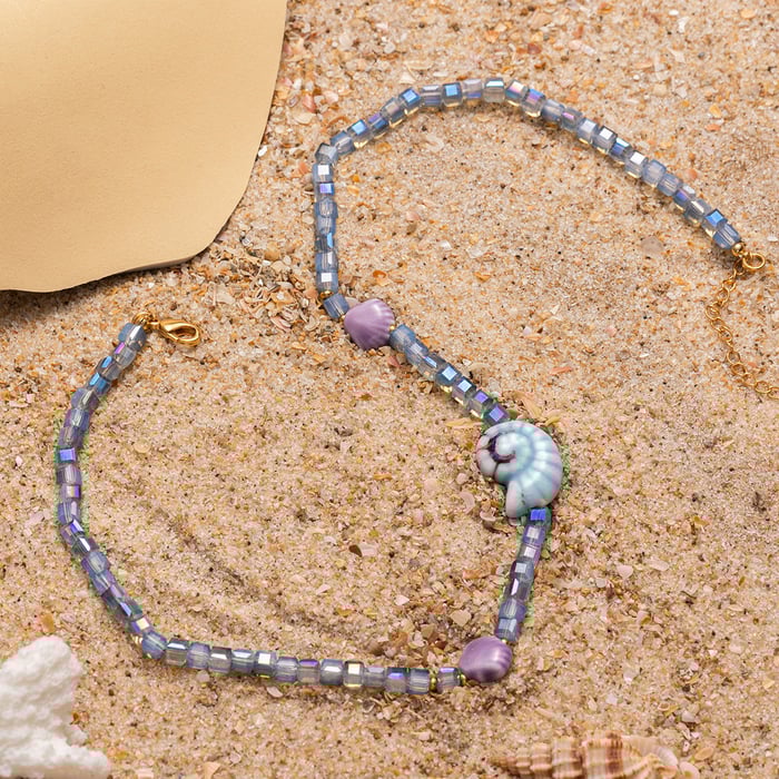 1 Piece Ceramics Charm Beaded Necklaces h5Picture4