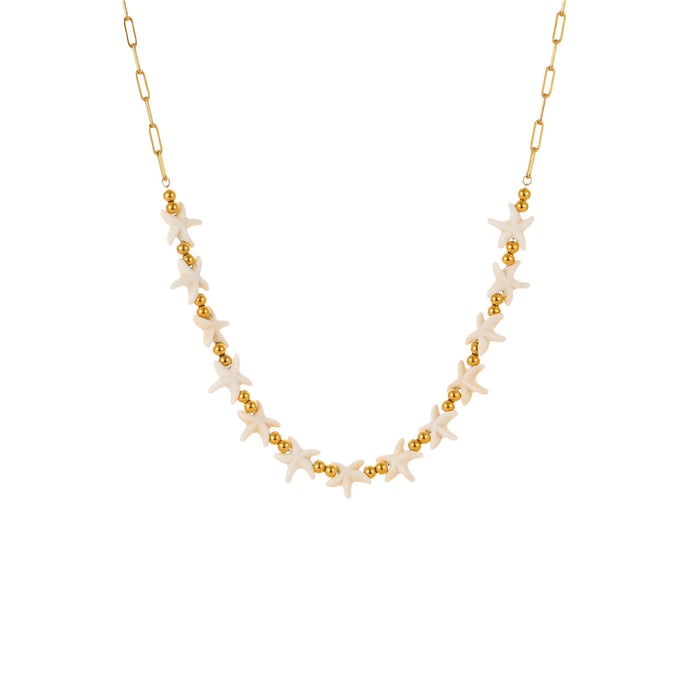 Romantic Vacation Turtle Stainless Steel Gold Color Women's Chain Necklaces h5Picture5