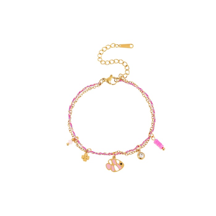 Simple Vacation Animal Stainless Steel Women's Charm Bracelets h5Picture5