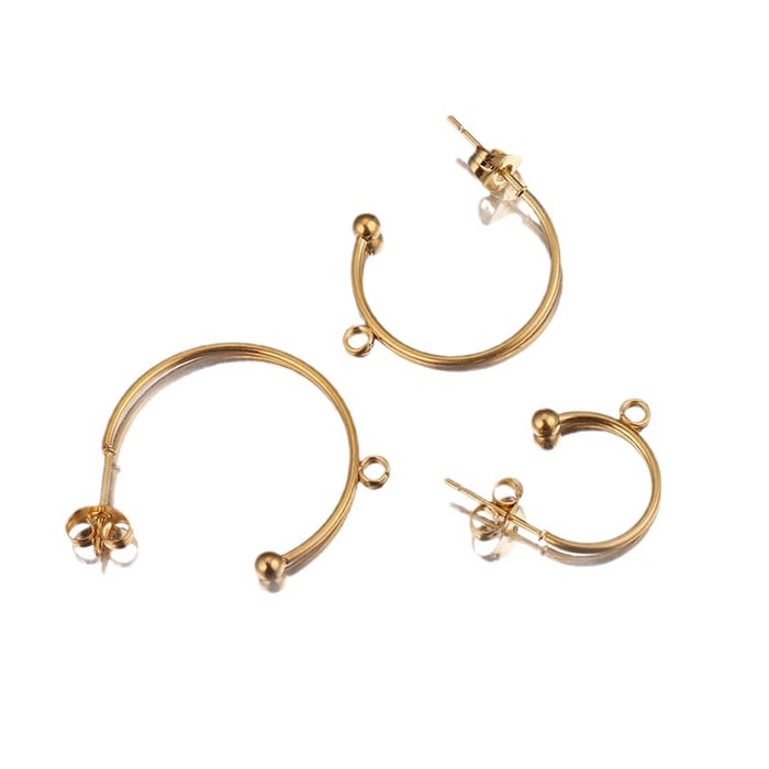 1 Piece Simple Series DIY Solid Color Stainless Steel Jewelry Charms h5Picture3