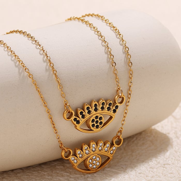 1 Piece Animal Stainless Steel Gold Color Pendant Necklace h5Picture2