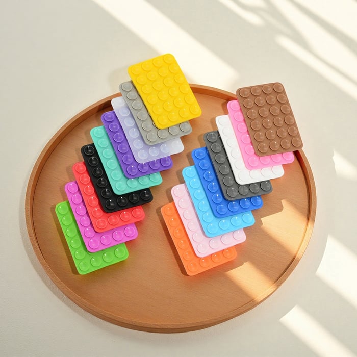 1 Piece Dual-Sided Silicone DIY Self-Adhesive Non-Slip Suction Cup for Phones h5Picture4
