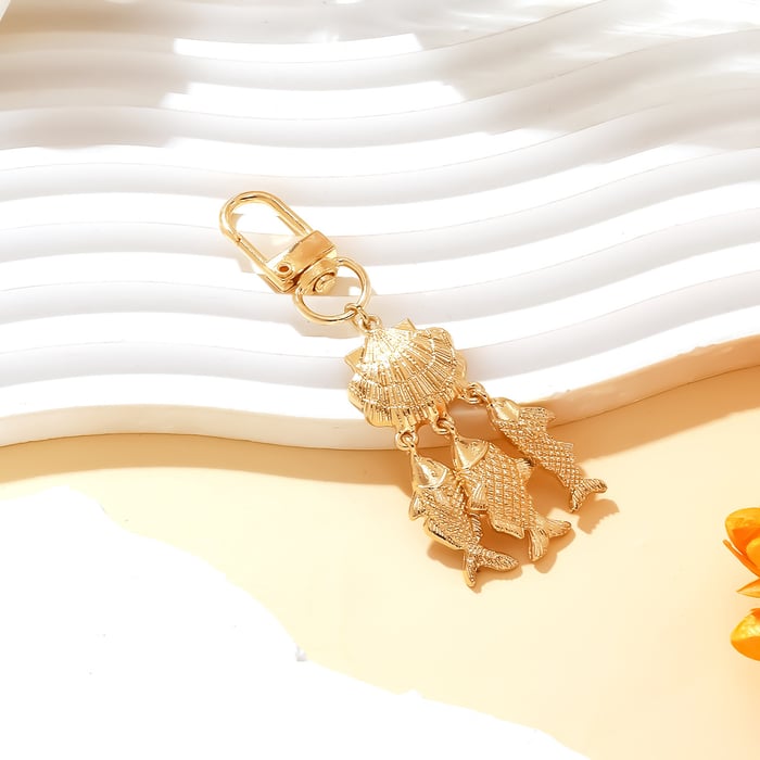 1 Piece Fish Alloy Keychain h5Picture3