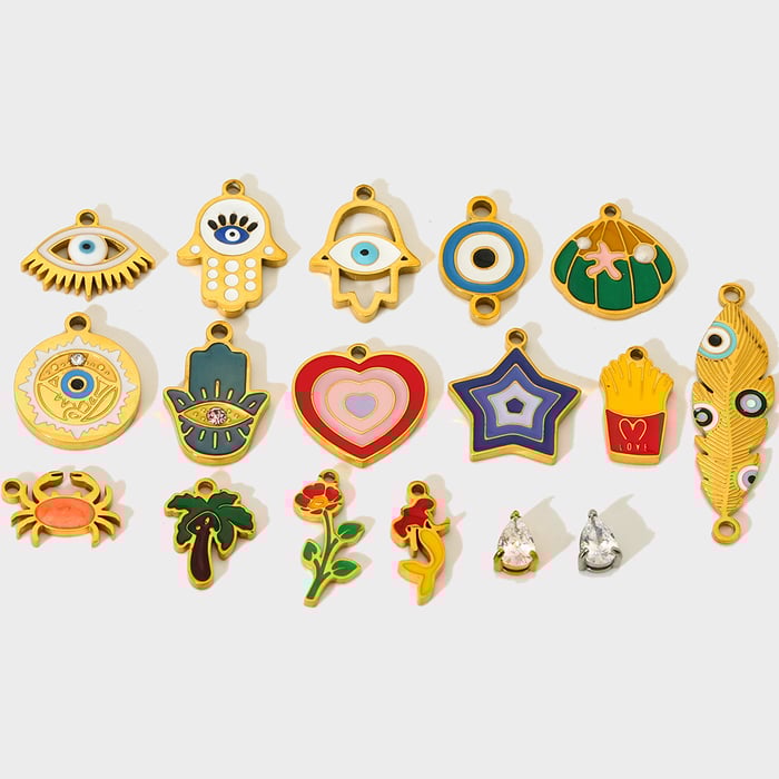 Ethnic Series DIY Stainless Steel Pendants h5Picture4