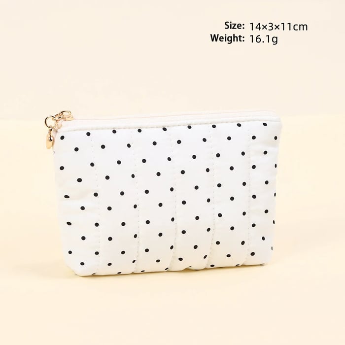 1 Piece Romantic Series Sweet Heart Makeup Bag 