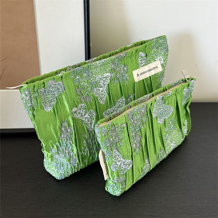 1 Piece Simple Series Vacation Butterfly Polyester Women's Makeup Bags h5Picture4