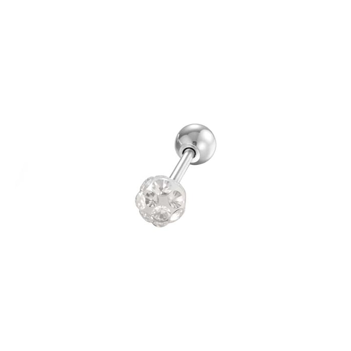 1 Piece Spherical Piercing Earring