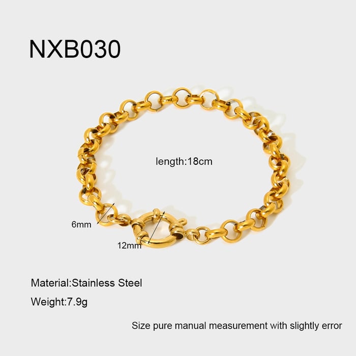 1 Piece Simple Daily DIY Stainless Steel Necklace