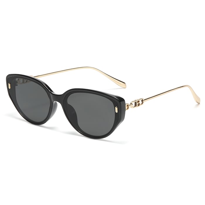 1 Pair Luxurious Series Elegant Patchwork Women's Sunglasses 