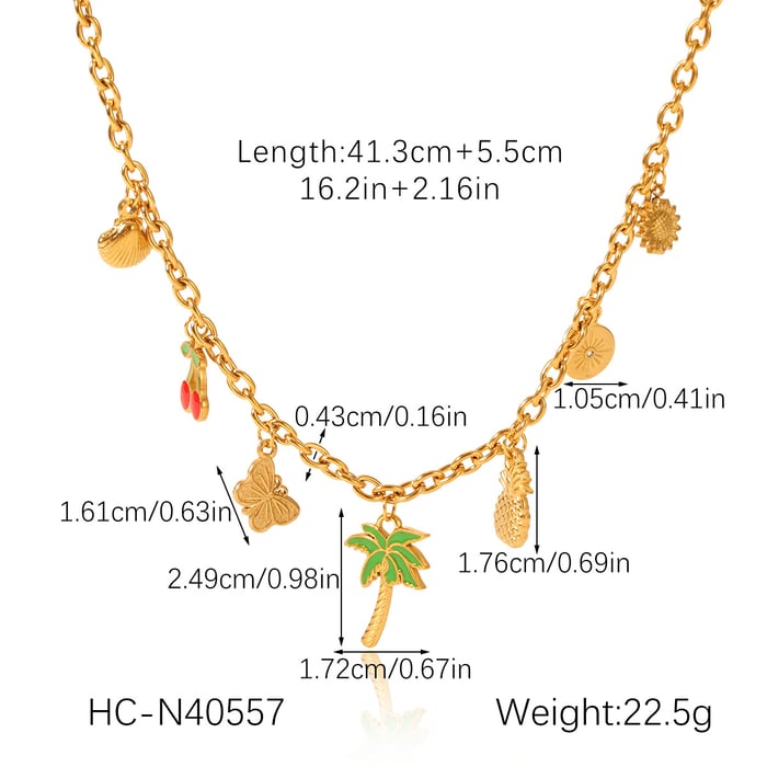1 Paar einfache Damen-Halsketten mit Anhänger aus Edelstahl mit Schleife und Knoten h5Bild2