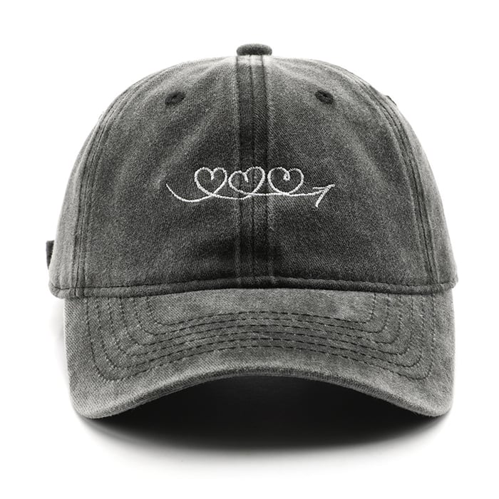 1 Piece Casual Heart Baseball Cap Picture3
