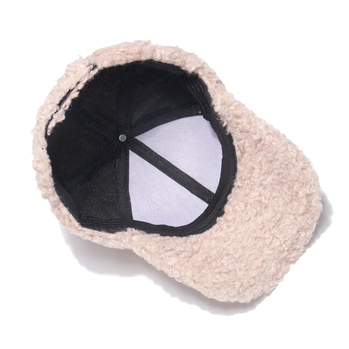 1 Piece Solid Color Plush Women's Hat Picture5