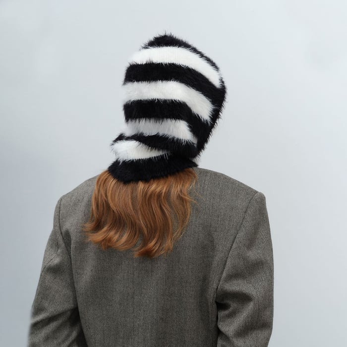 1 Piece Classic Stripe Synthetic Fiber Women's Hats