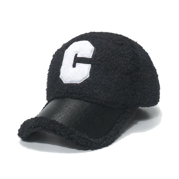 1 Piece Simple Series Casual Letter Plush Women's Hat