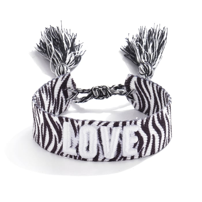 1 Piece Sexy Leopard Print Rayon Women's Braided Bracelet 